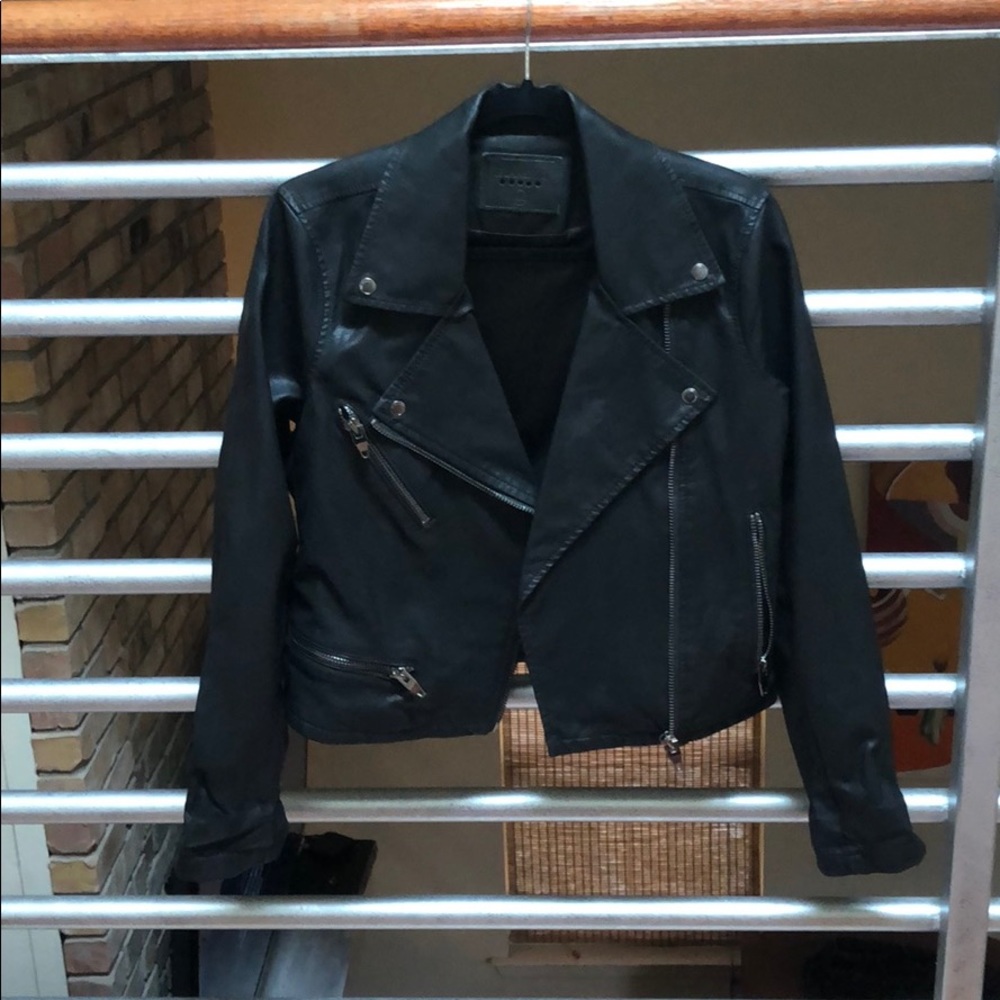 Moto leather jacket. Blank NYC